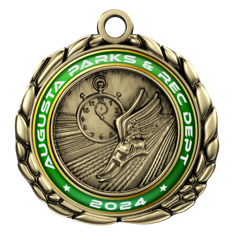 Express Vibraprint™ Track Quali-Craft Medallion (2-1/2") 1