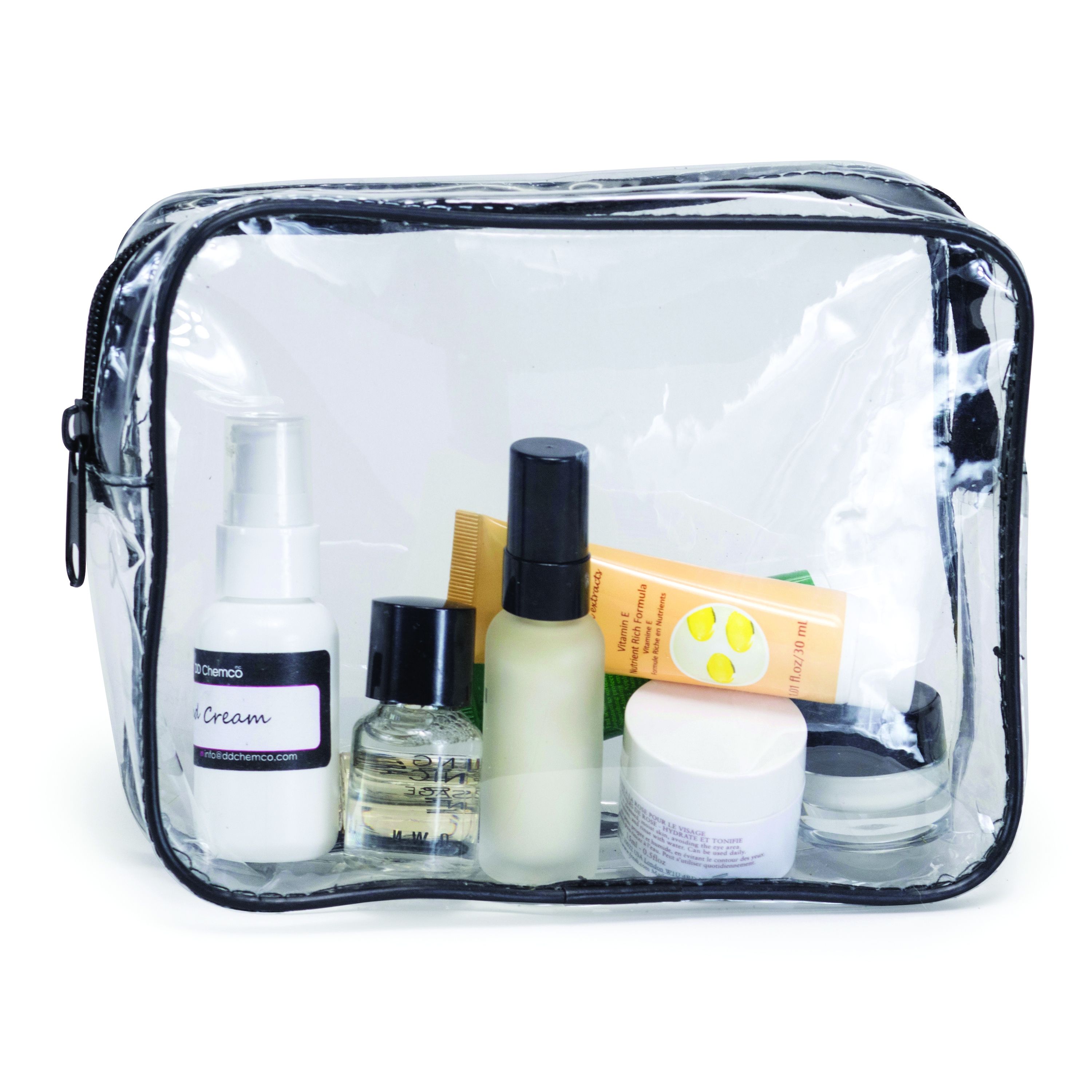 Clear Vinyl Toiletry Bag 3