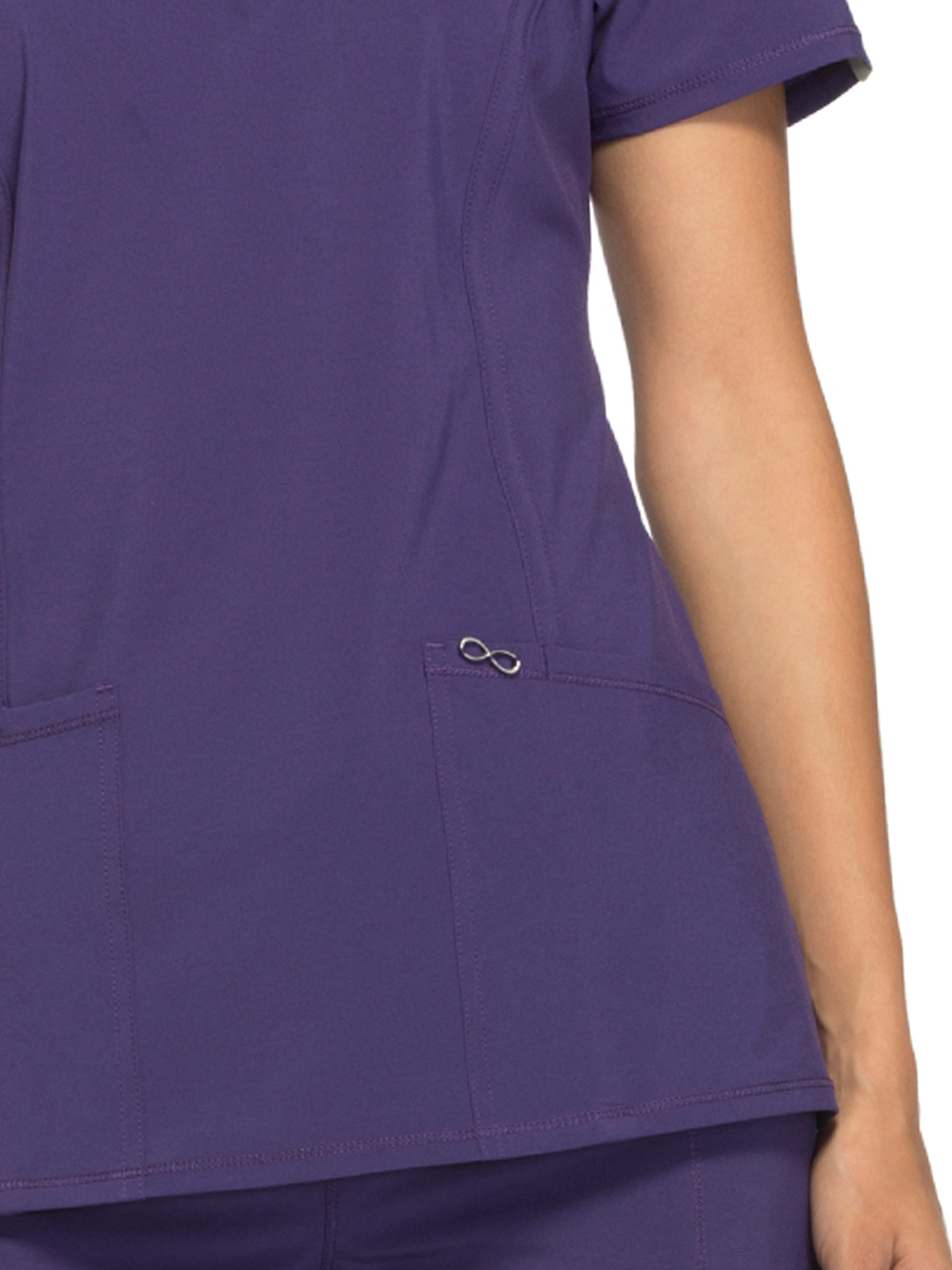 Infinity - Women's 3-Pocket Round Neck Top 43