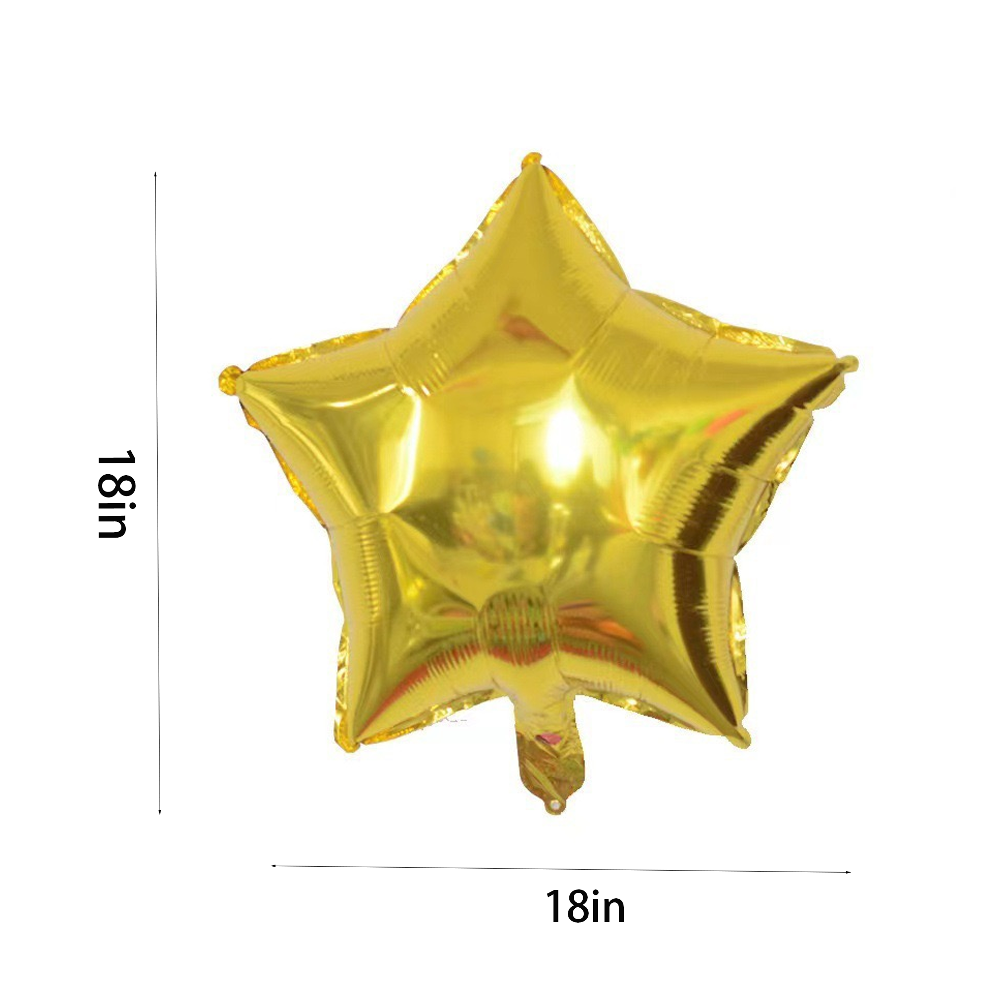 Star Shape Foil Mylar Balloon 3