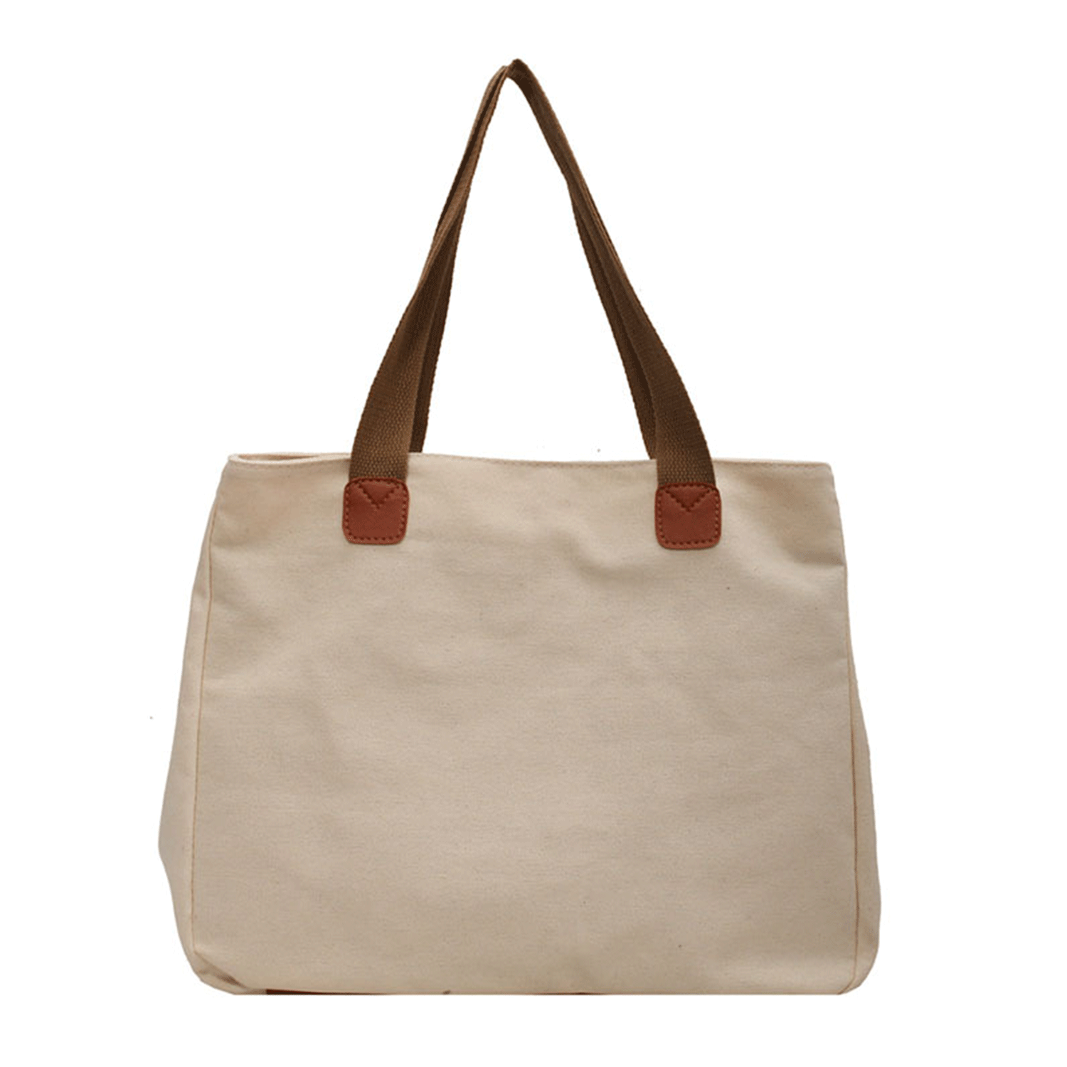 reusable earth-friendly black white Cotton Canvas Tote Bags 8