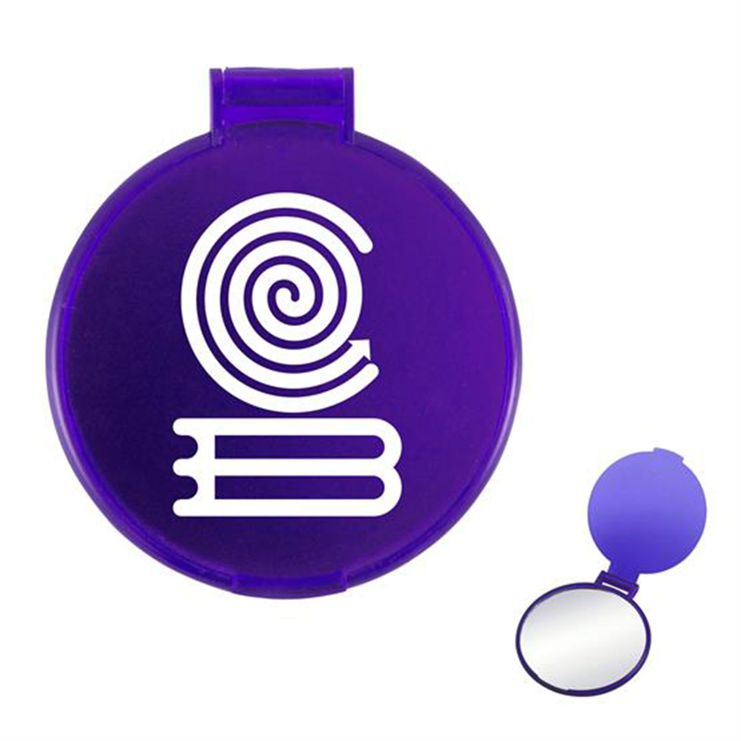 Magic Round Folding Compact Mirror