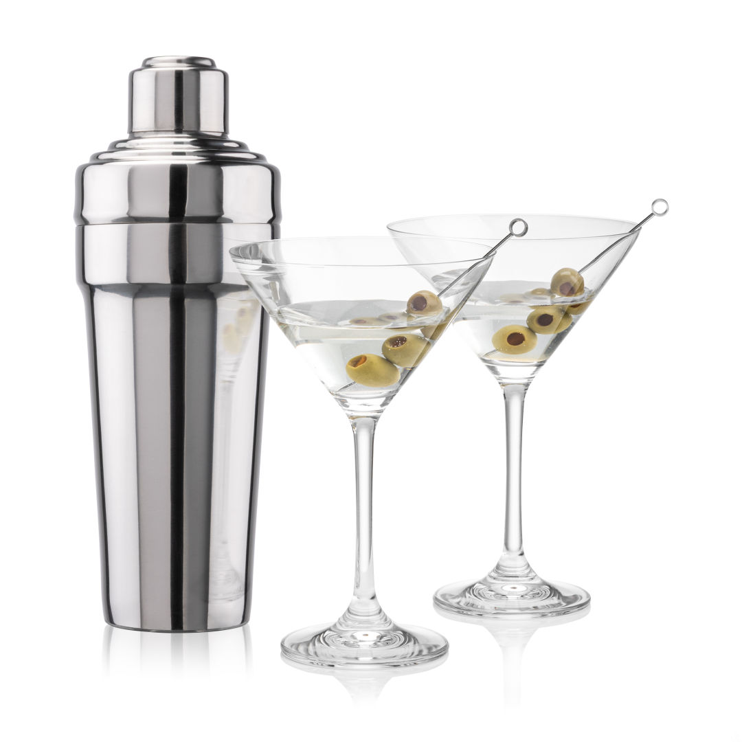 Milano Shaker & Burlington Martini Set 2