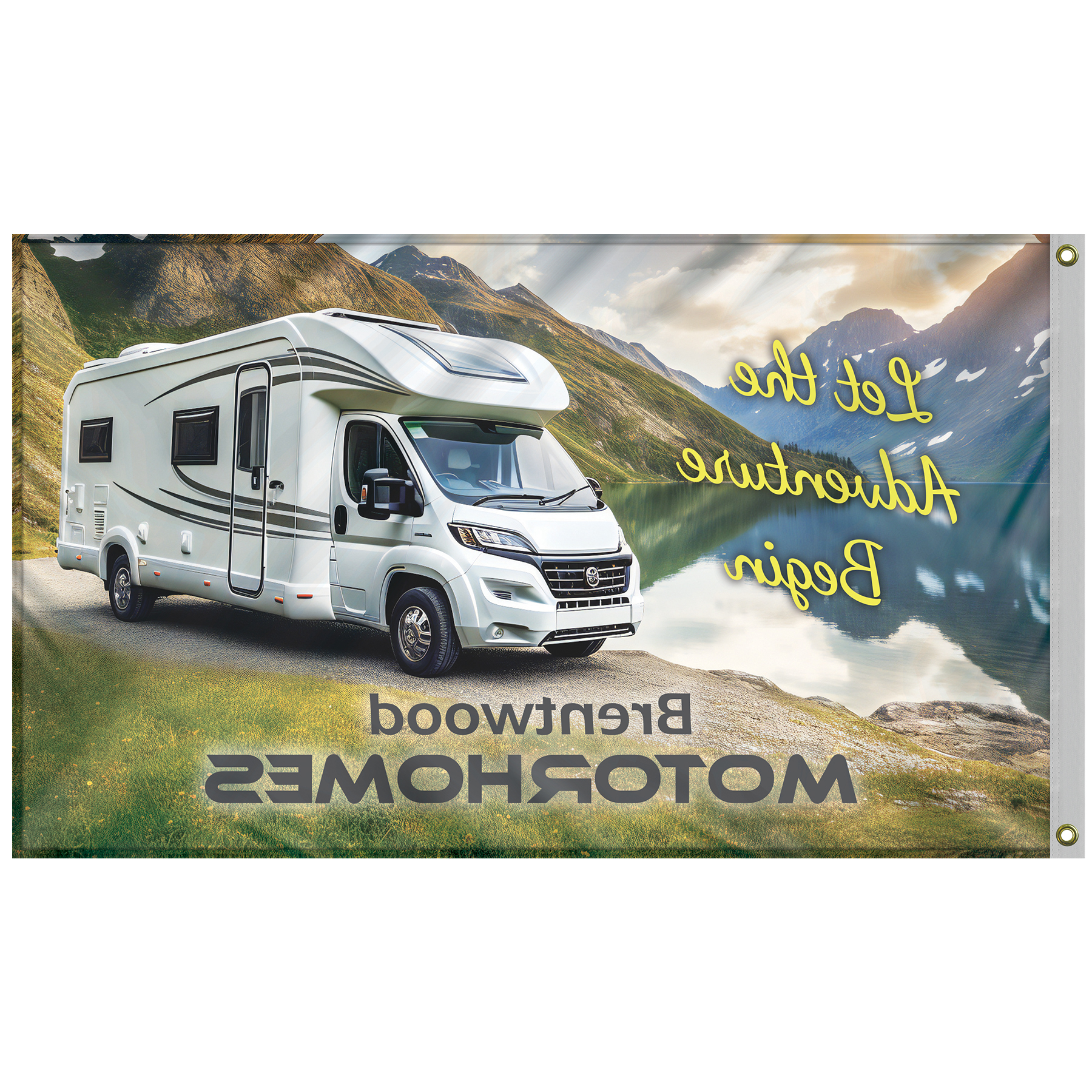 Deluxe Kit with 3' x 5' Flag and Silver Bracket 5