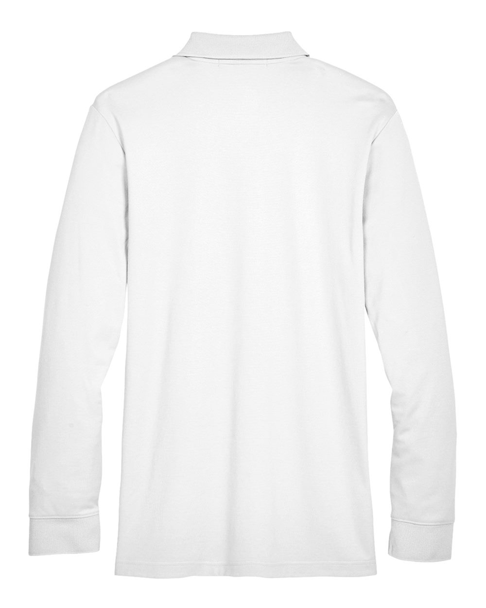 Men's Tall CrownLux Performance® Plaited Long Sleeve Polo - DG20LT 12