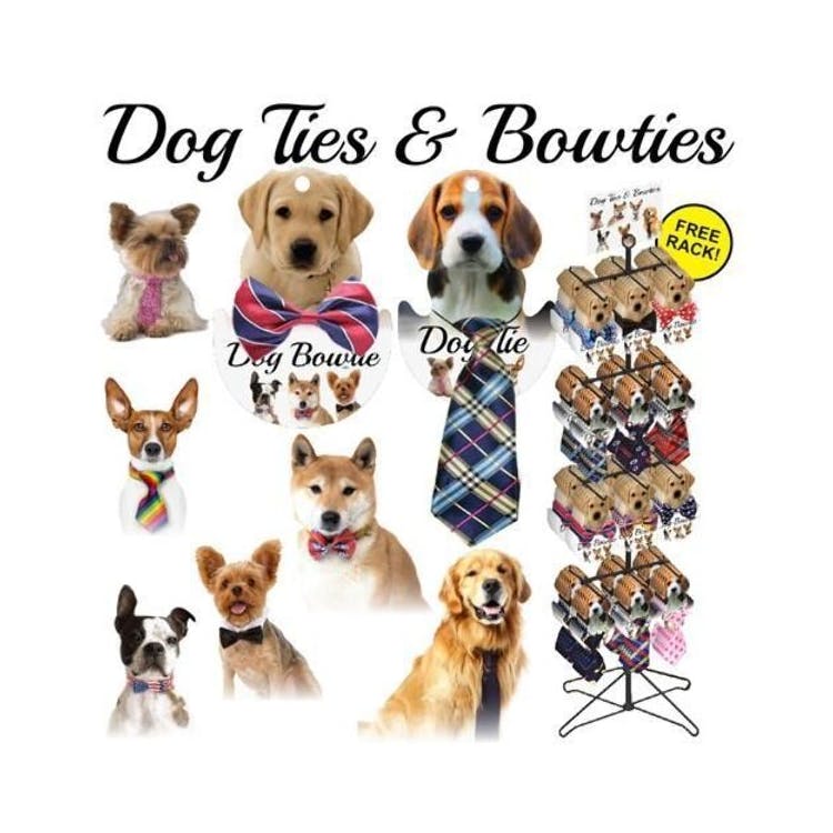 Dog Bowties & Ties - 144 Piece Display 2