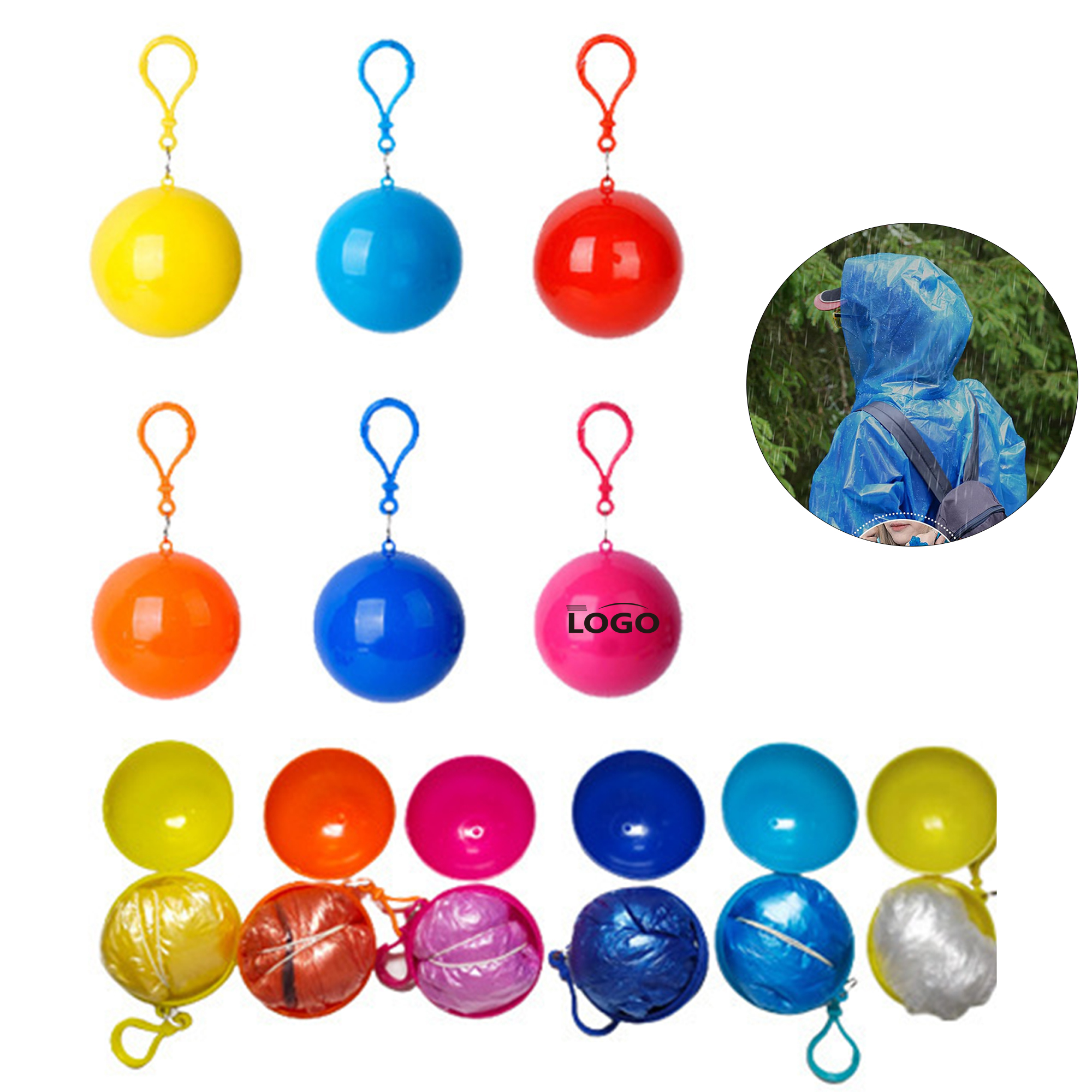 Portable Disposable Emergency Raincoat 2