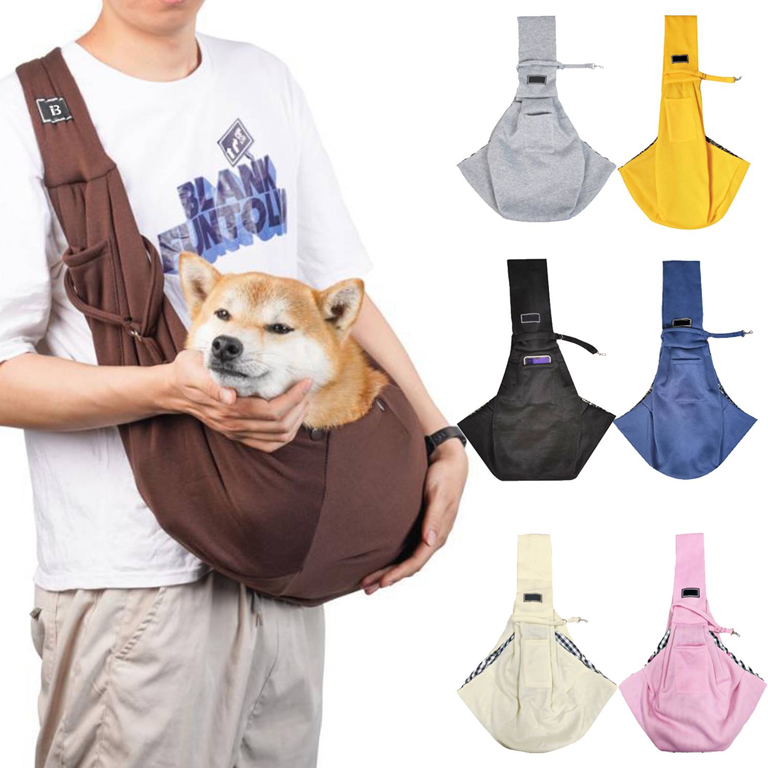 Polyester Breathable Folding Pet Bag 2