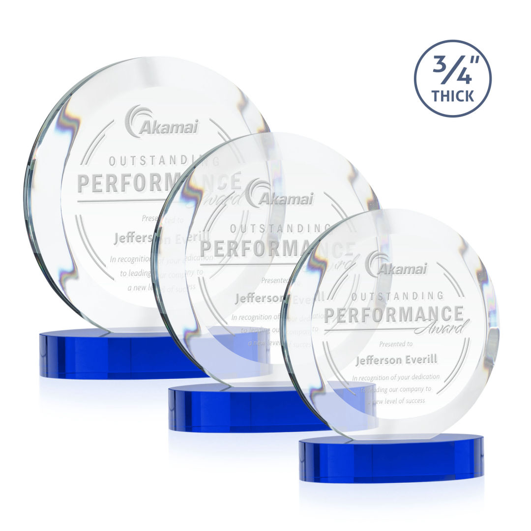 Gibralter Award on Alberton Base - Blue 3