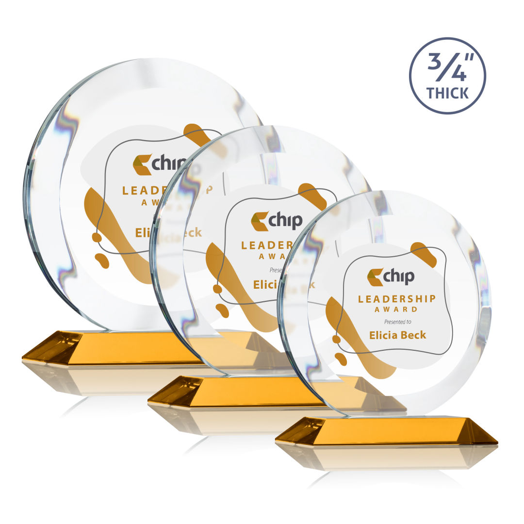 Gibralter VividPrint™ Award - Amber 6