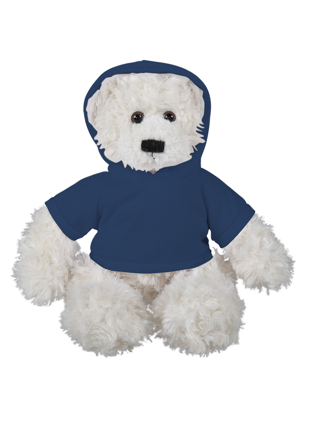 soft plush Cream Brandon Bear with hoodie 4