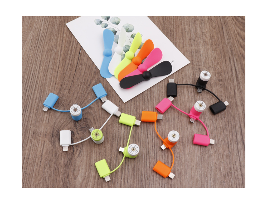 Portable 2 in 1 USB Mini Phone Fan 3
