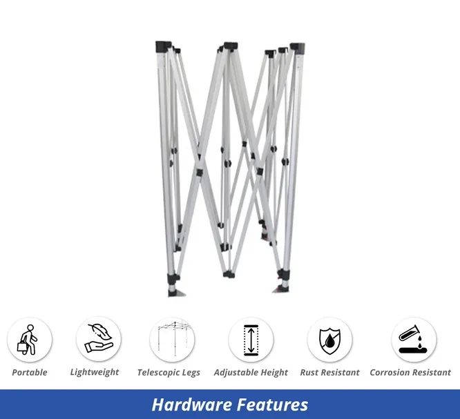 Beige Canopy Tent (Topper+ Frame) 3