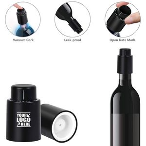 Durable ABS Date Mark Vacuum Wine Bottle Stopper 7