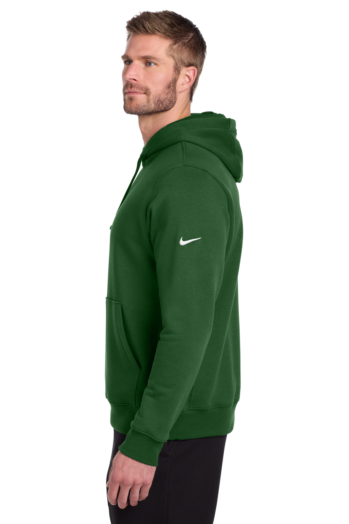 Nike Club Fleece Sleeve Swoosh Pullover Hoodie NKDR1499, custom hoodie or sweatshirt with logo imprint 12
