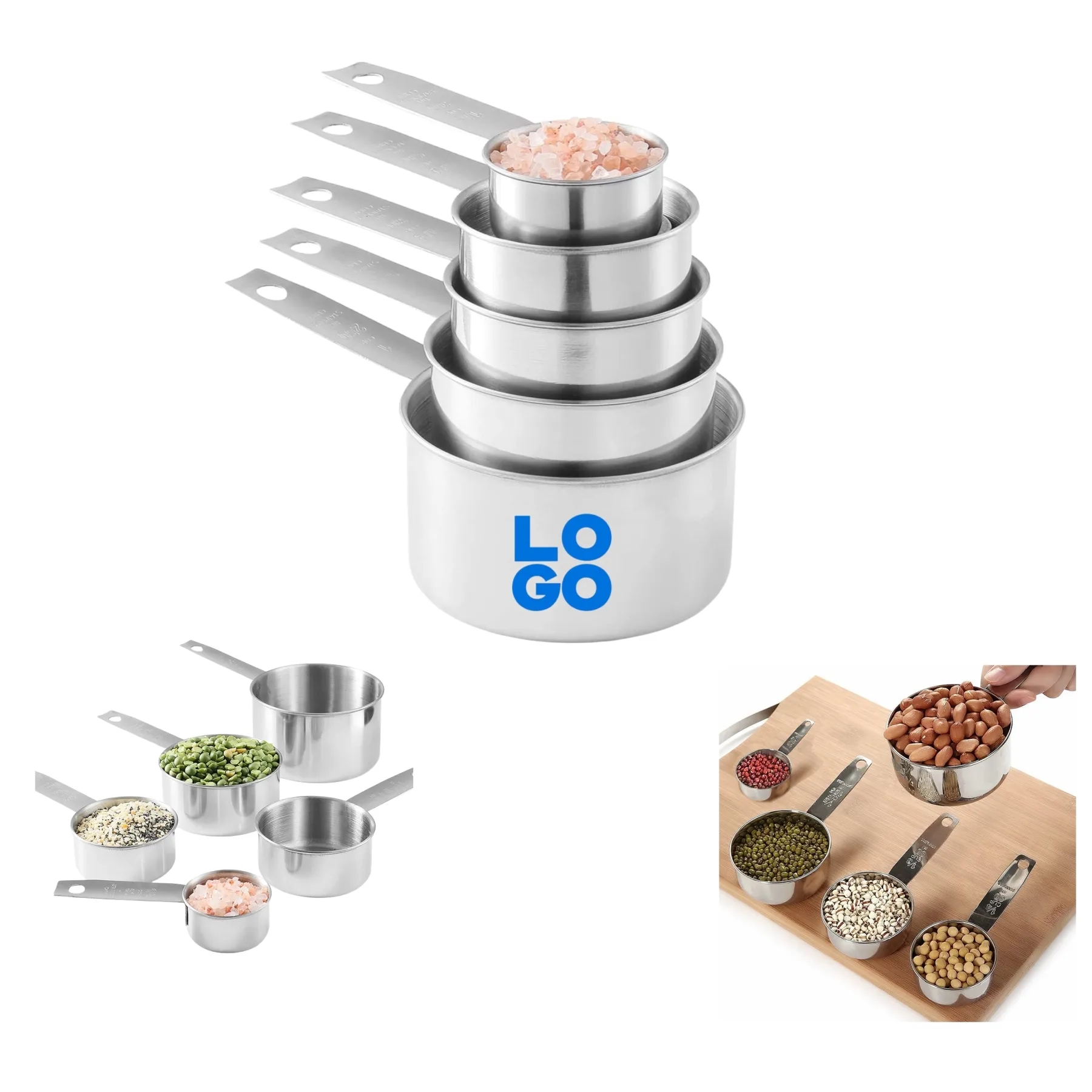 Stainless Steel Measuring Cups 1
