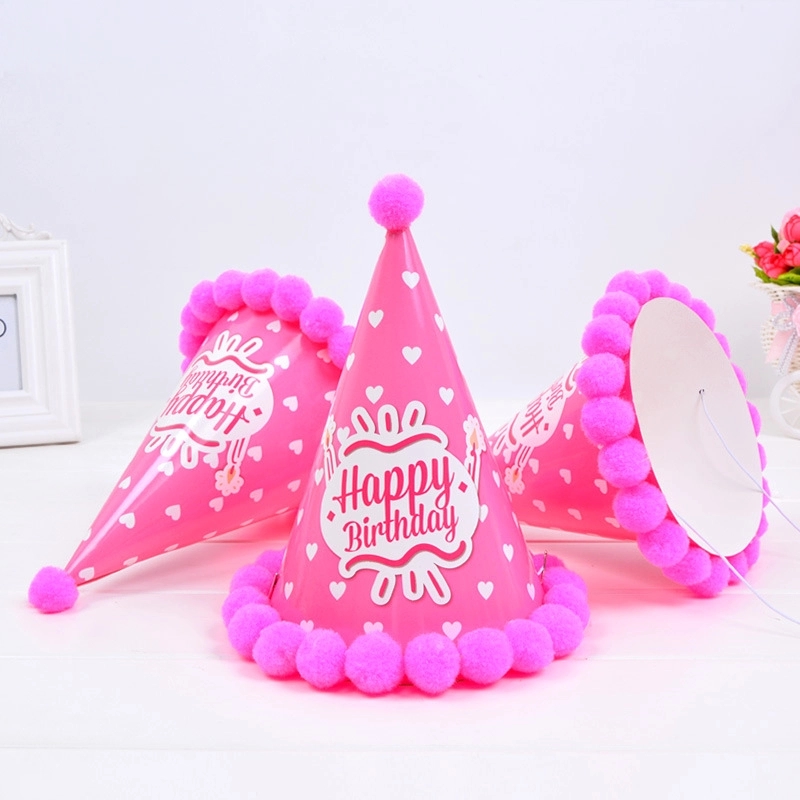 Birthday Party Kids Game Hat & Cake Celebration Decoration 15