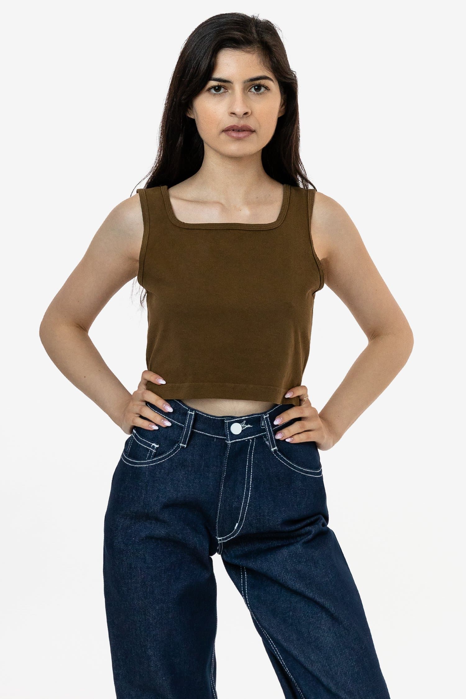 18/1 CROP TANK GRMNT DYE 8