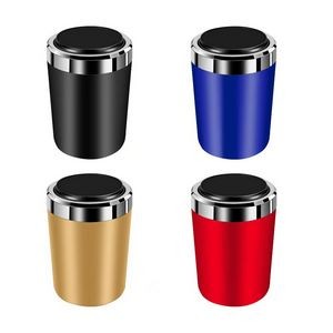 Car Ashtray With Led Light Lid 12