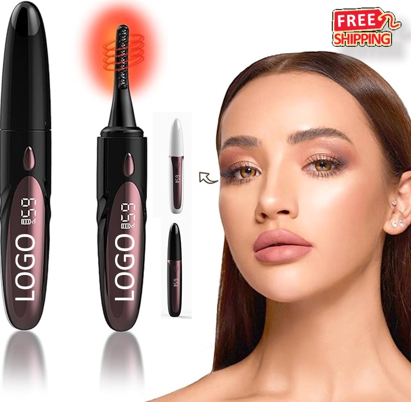 OEM Private Label Eyelash Curler USB Rechargeable Makeup Artist Tool Supplier 3