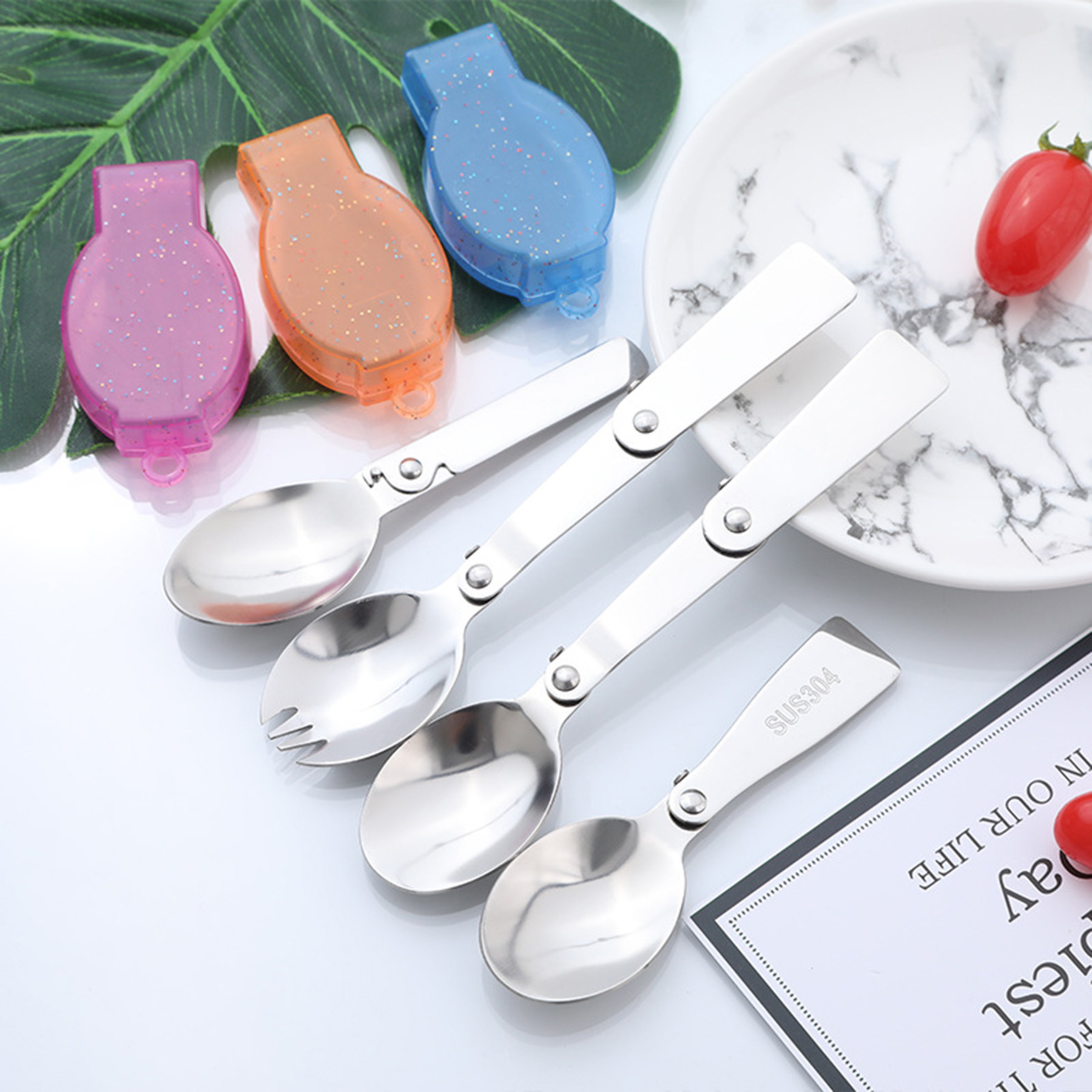Foldable Stainless Steel Scoop 3