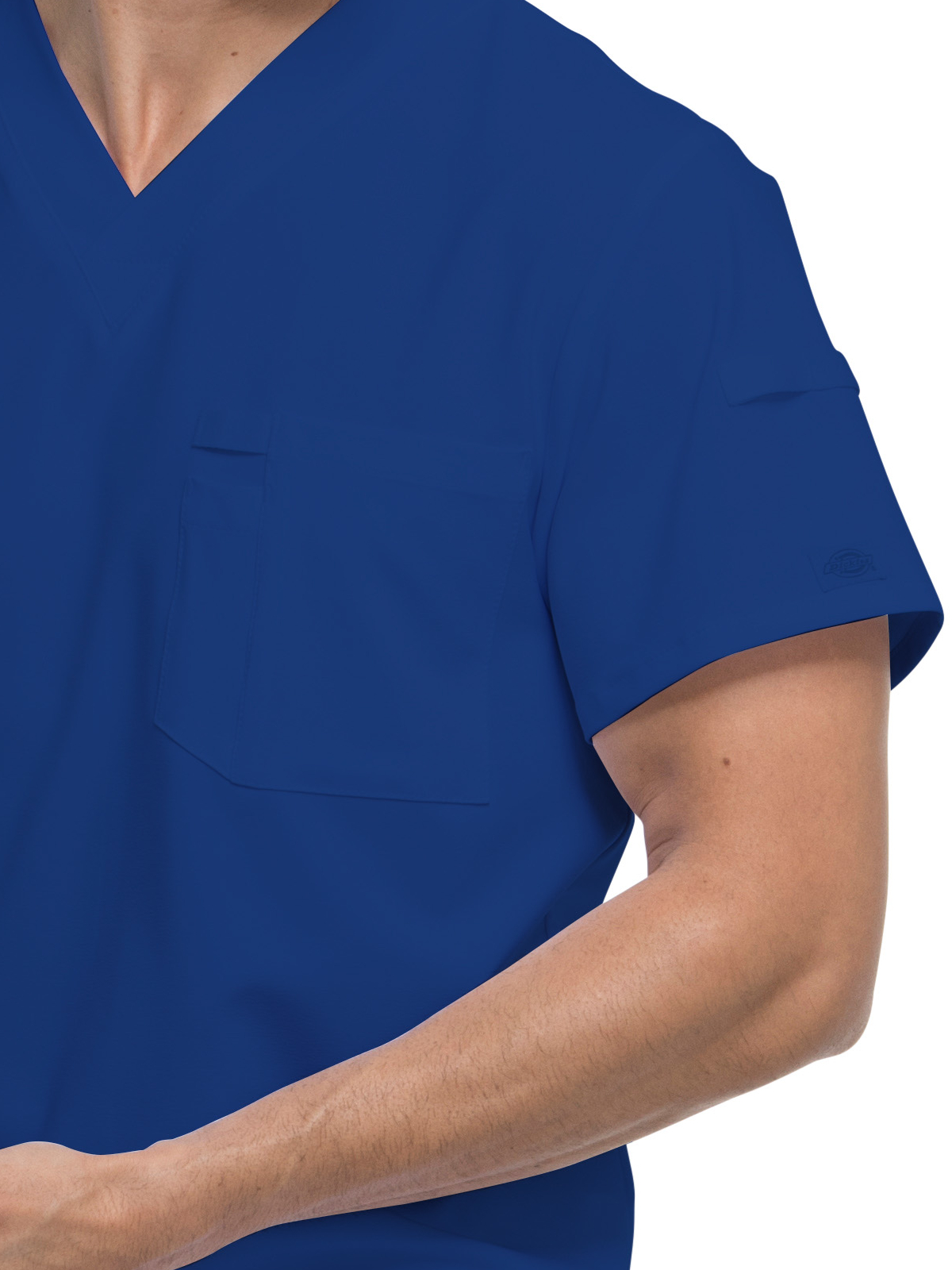 Dickies Medical - EDS Essentials - Men's 2-Pocket Tuckable V-Neck Top 3