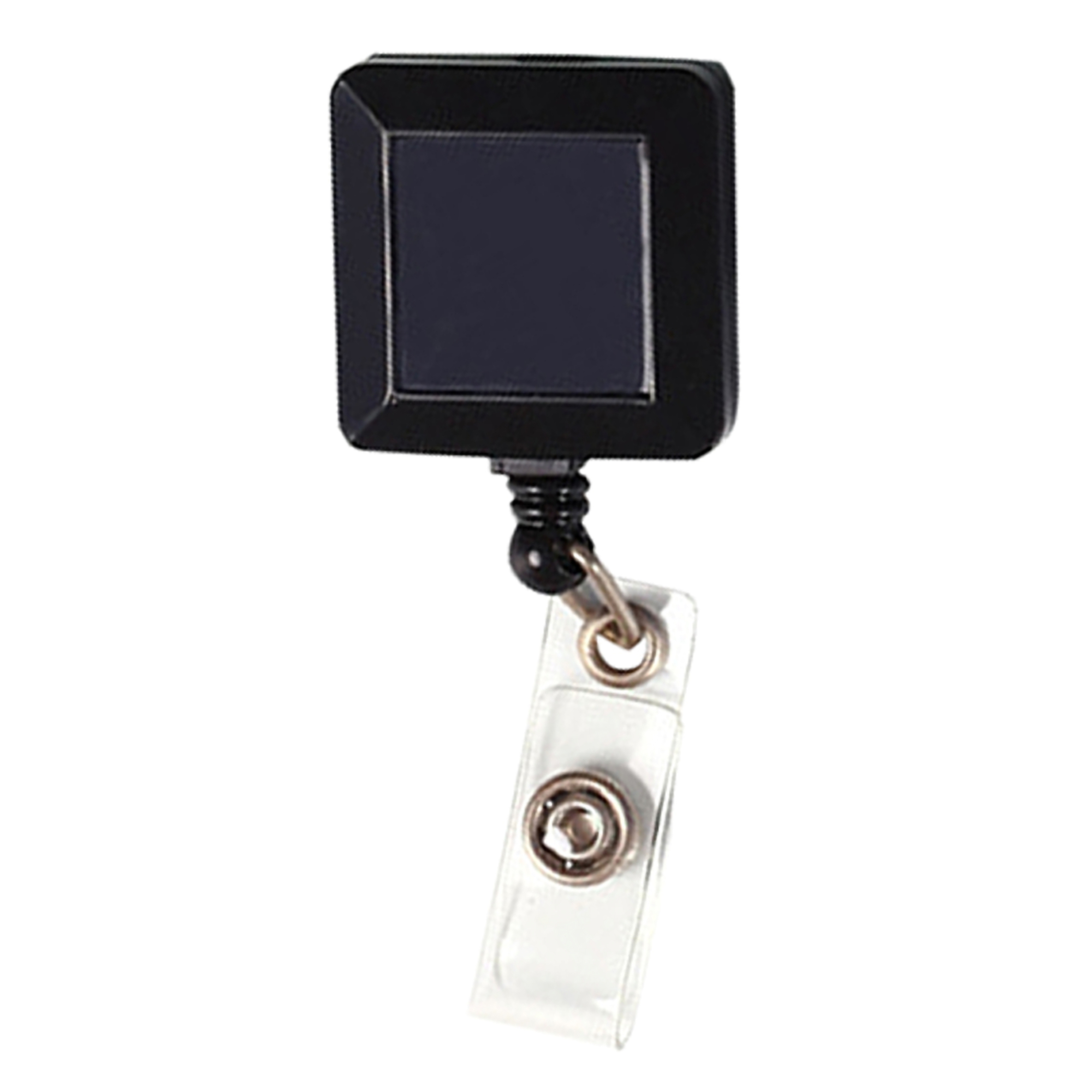Square Retractable Badge Holder with Belt Clip 4