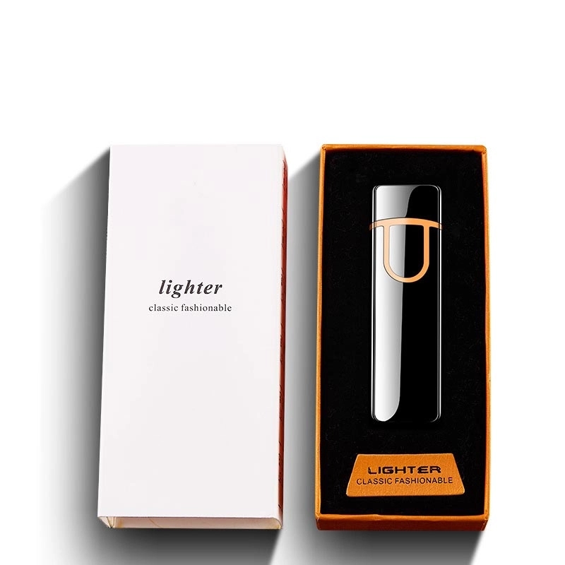 USB Rechargeable Windproof Flameless Arc Lighter 4