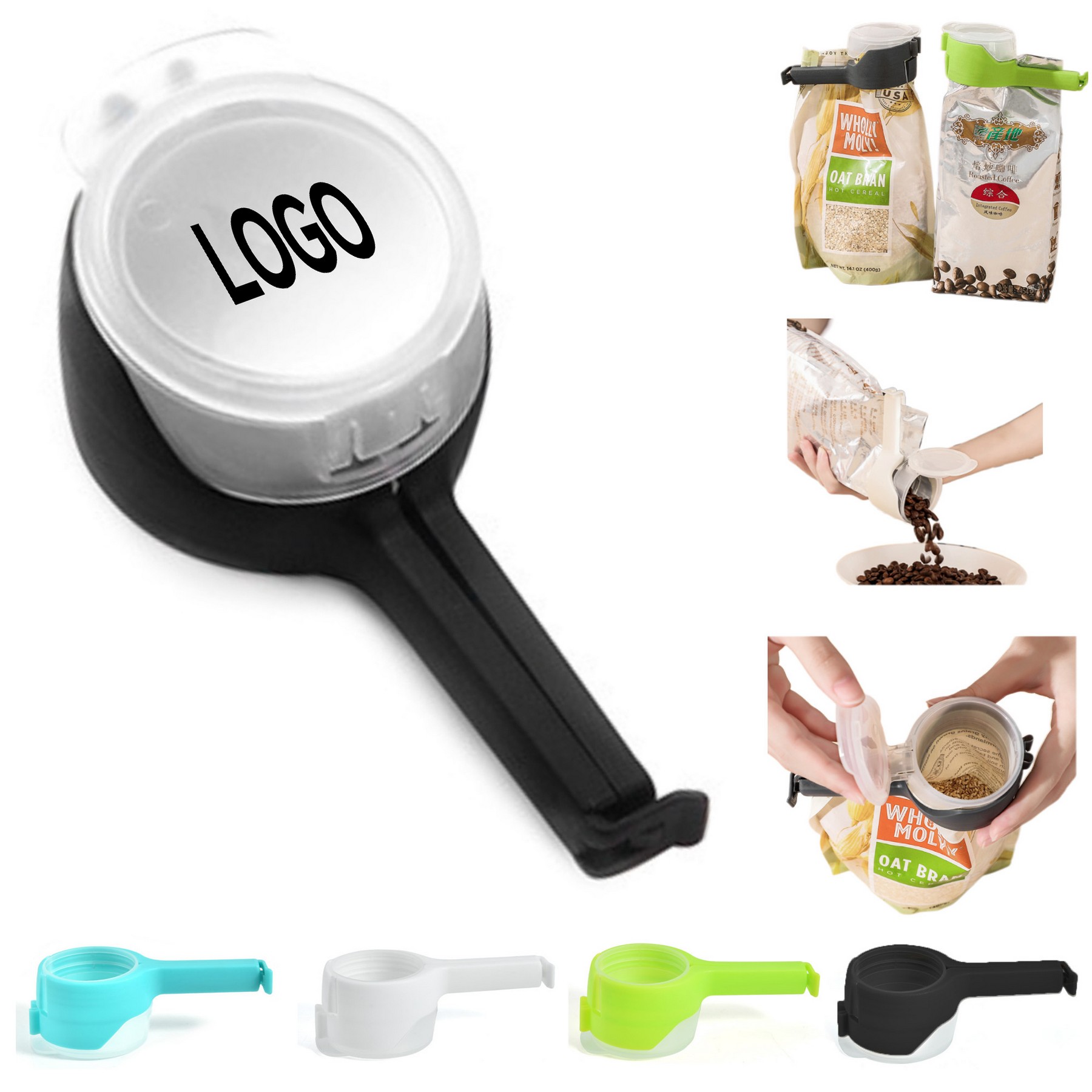 Plastic Bag Food Packaging Sealing Clip 1