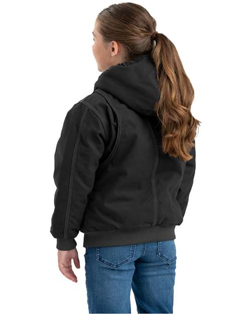 Youth Highland Softstone Duck Hooded Jacket - BHJ61 9