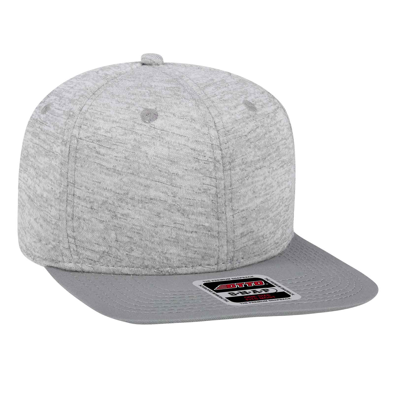 OTTO CAP® OTTO SNAP 6 Panel Mid Profile Snapback Hat 7