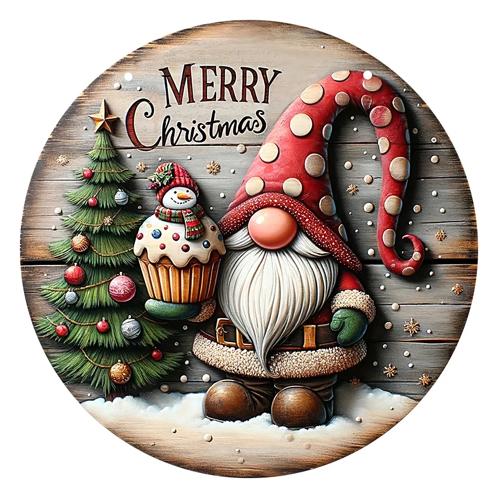 Christmas Wooden Pendant 2