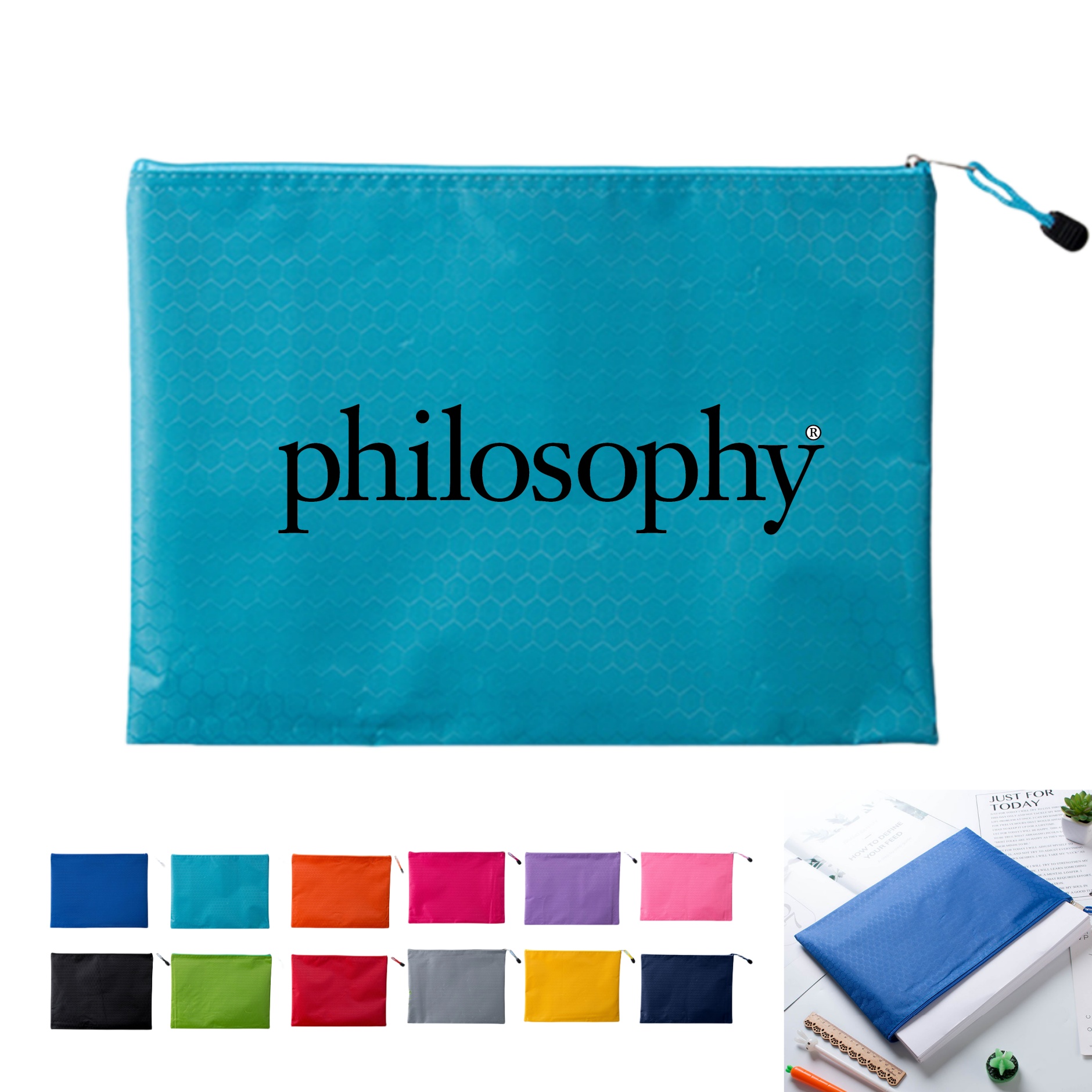 A4 Oxford Document Holder Pouch File Folders Bag 8