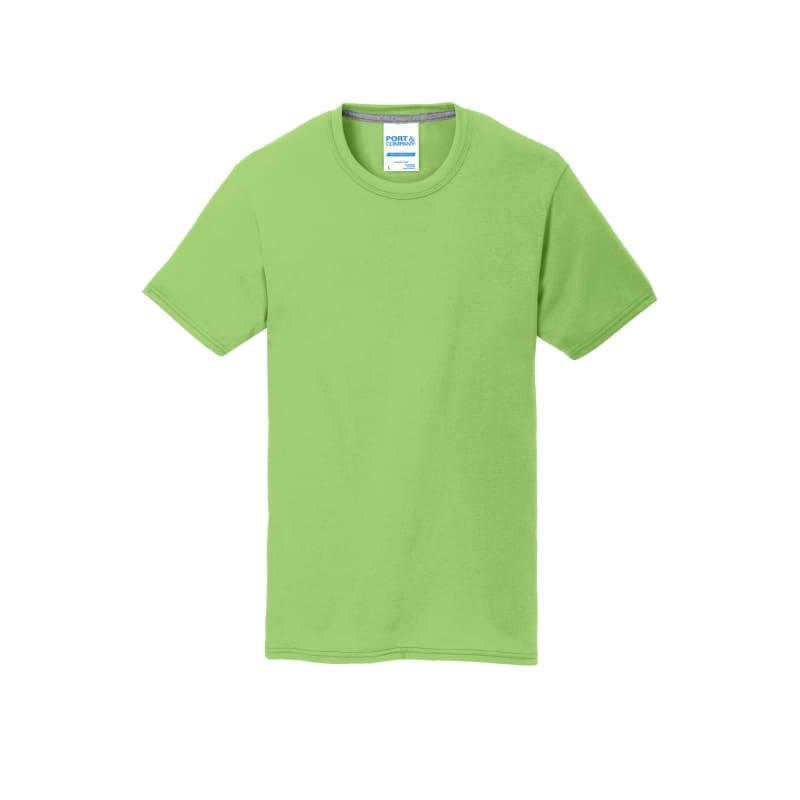 Port & Company Youth Performance Blend Tee. 28