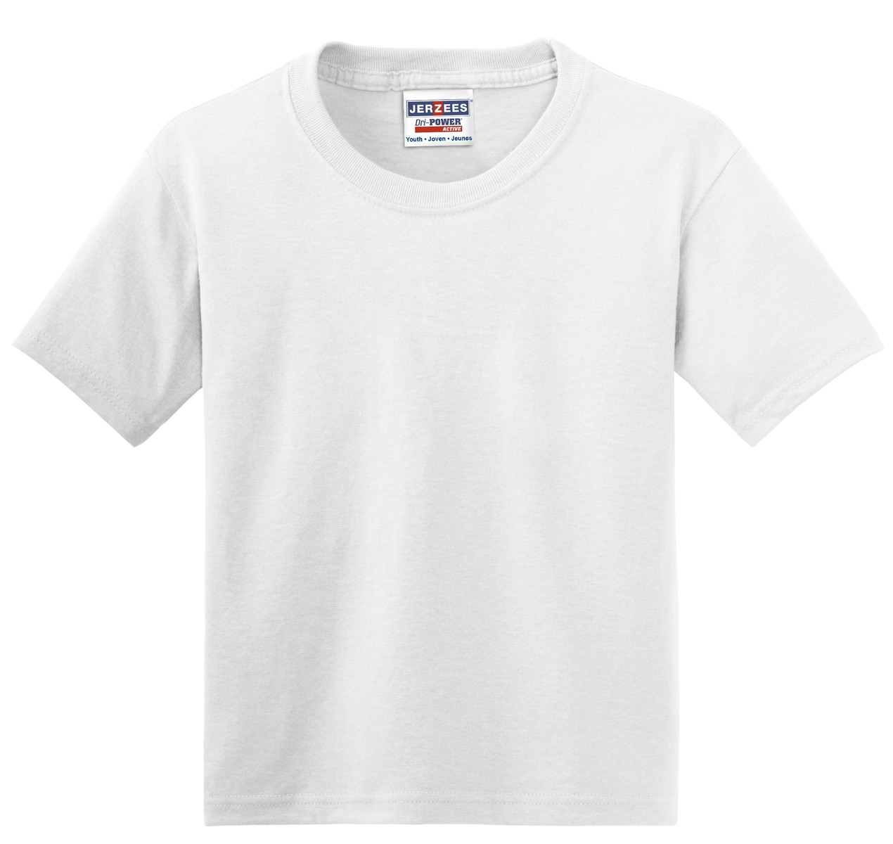Jerzees - Youth Dri-Power 50/50 Cotton/Poly T-Shirt. 29B 132