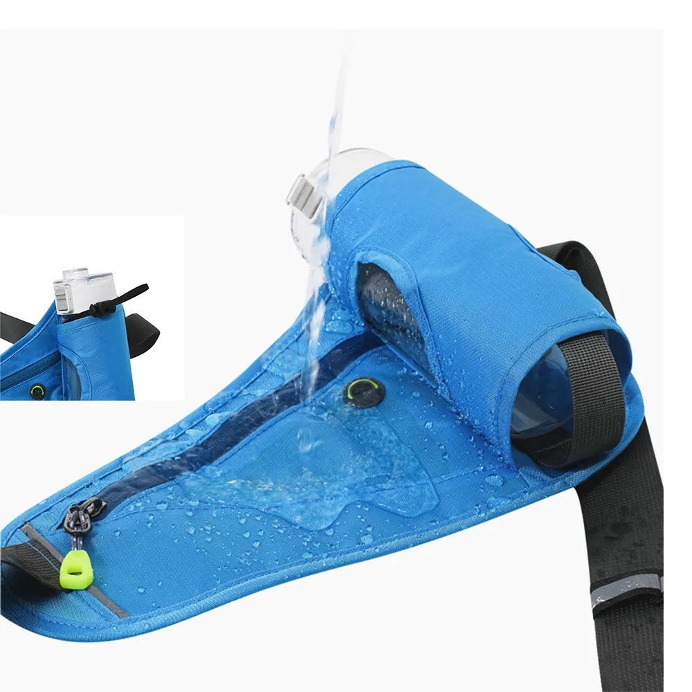 Fanny Pack Running Belt with Water Bottle Holder 5