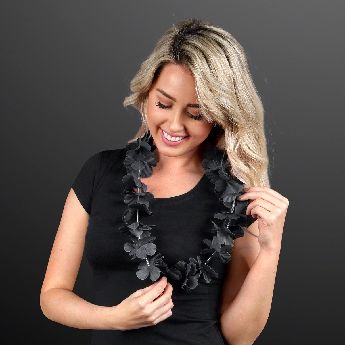 Flower Lei Necklace (Non-Light Up) 11