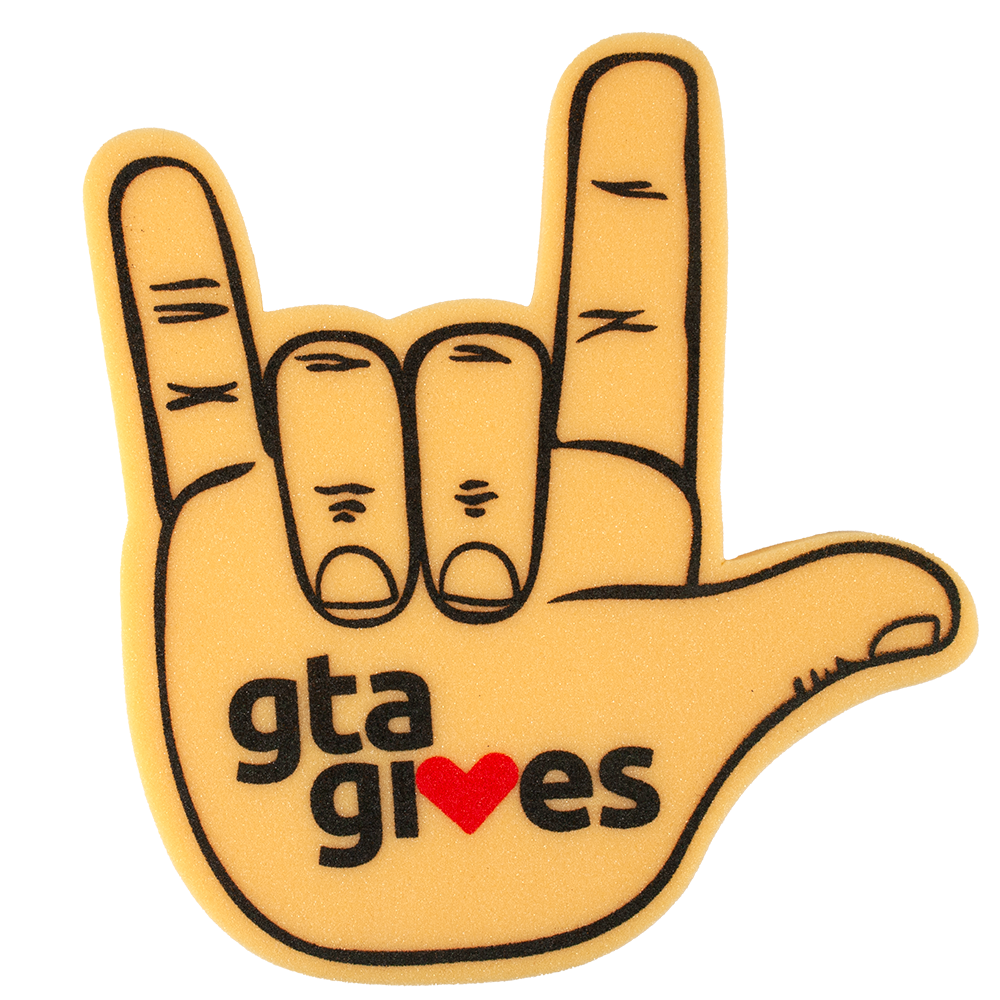 18" Love Foam Mitt 7