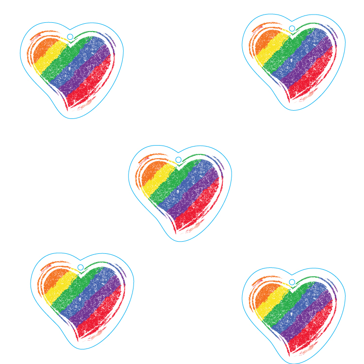 Heart Shape Custom Air Fresheners - Top 10 Scents 1