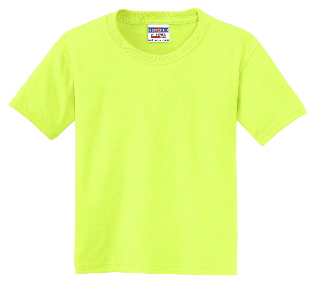 Jerzees - Youth Dri-Power 50/50 Cotton/Poly T-Shirt. 29B 107