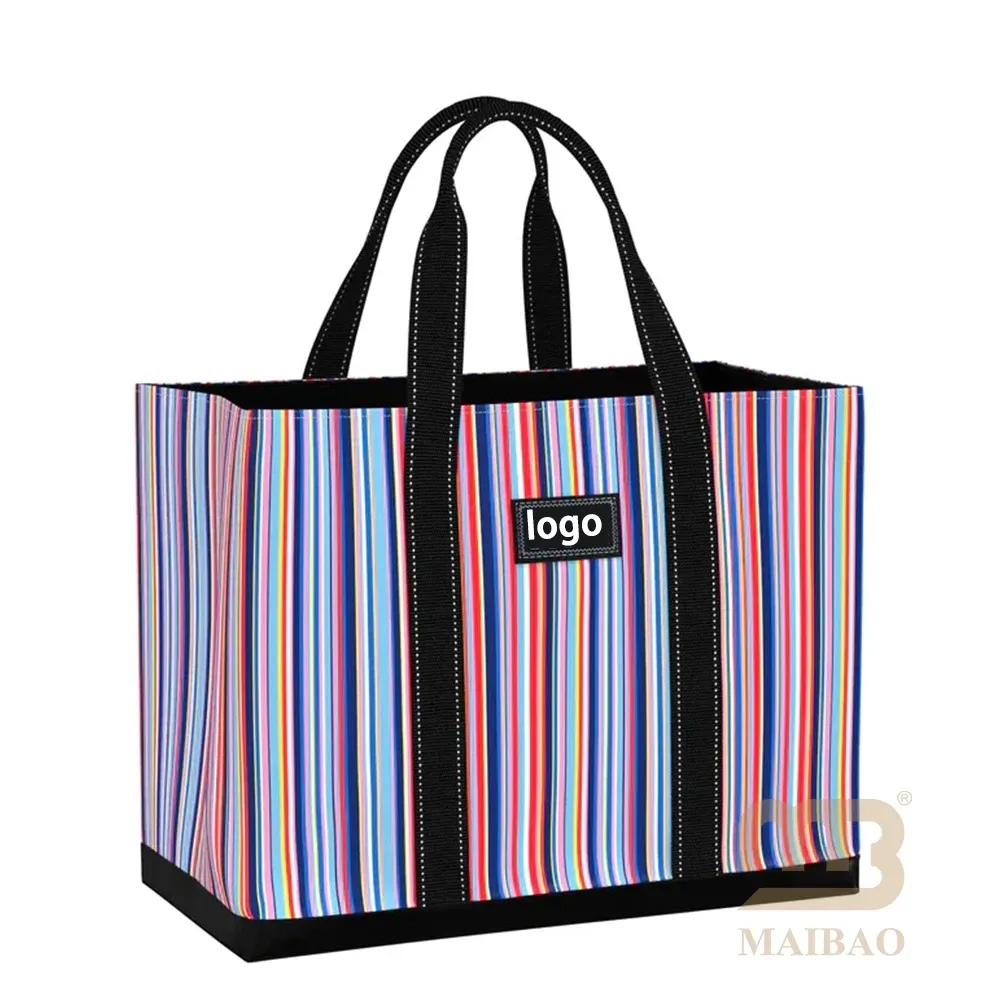 Custom Large Folding Foldable Reusable Tote Bag 5