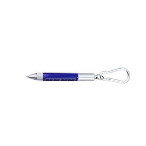 6 In 1 Metal Tool Pen With Carabiner 1
