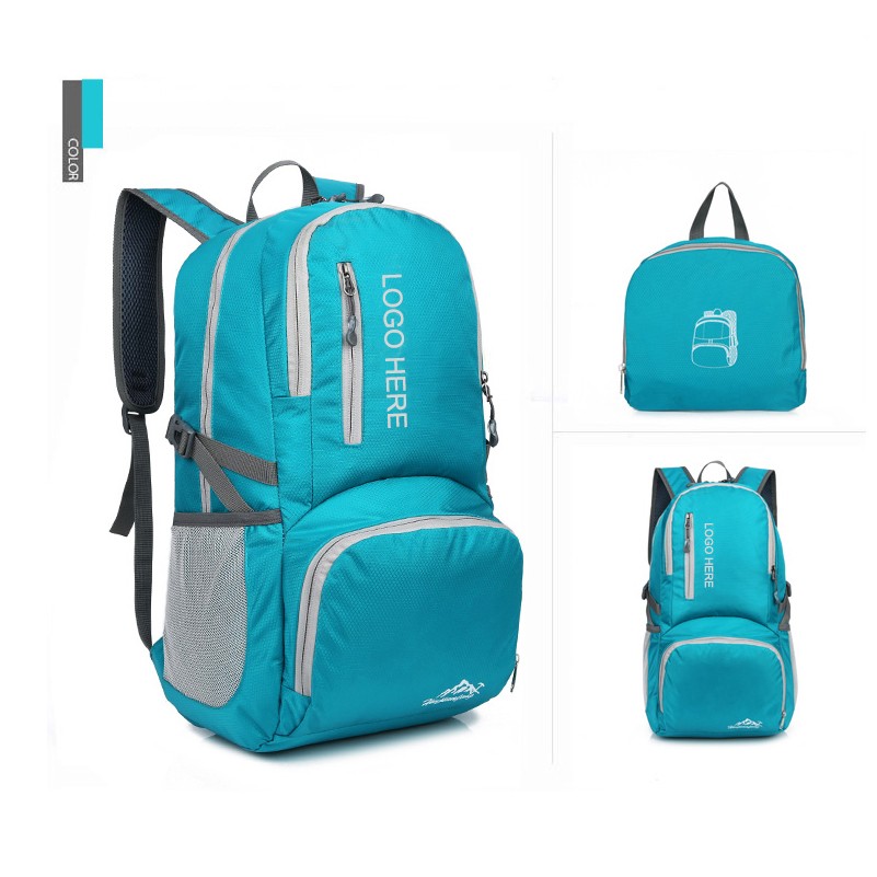 Functionality Sport Fold Lightweight Packable Backpack Travel Hiking Daypack Small Casual Foldable 2
