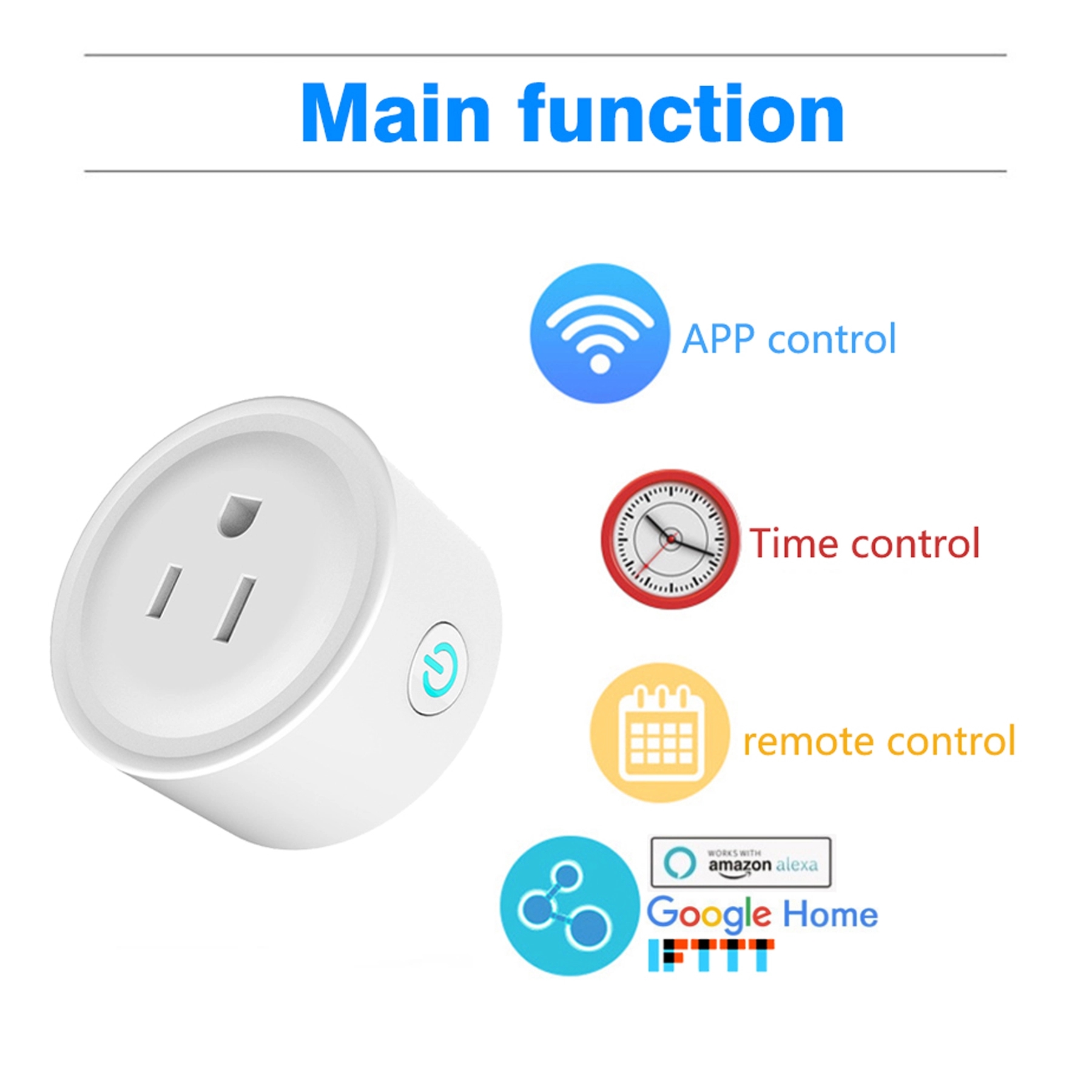 Hot Selling on Amazon Mini Smart Plug with Custom Logo 2