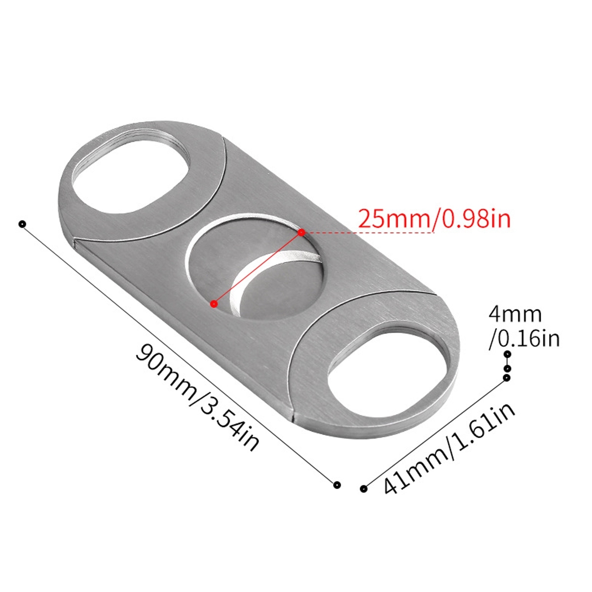 Stainless Cigar Cutter 3