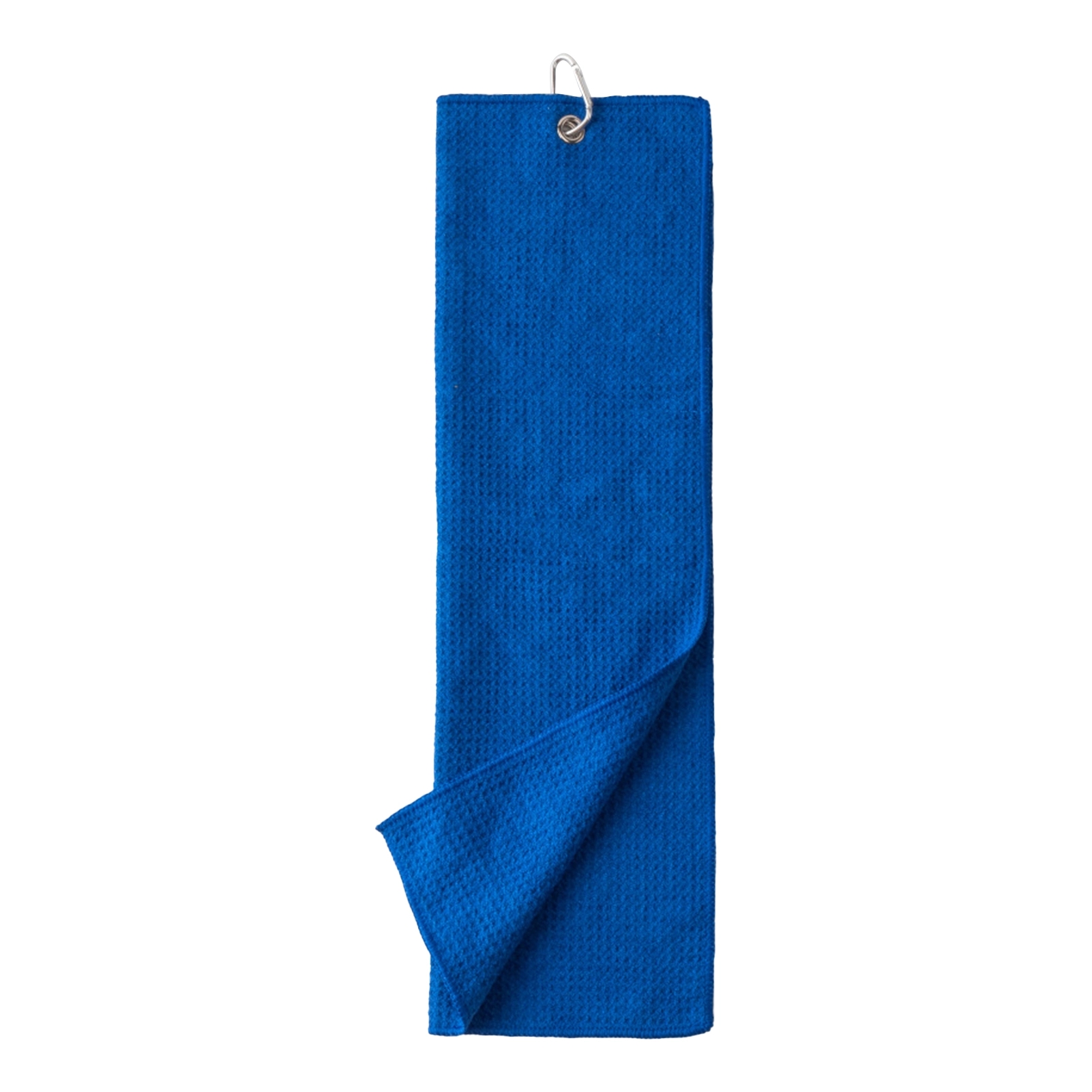 Custom Tri-fold Waffle Pattern Golf Towel 4