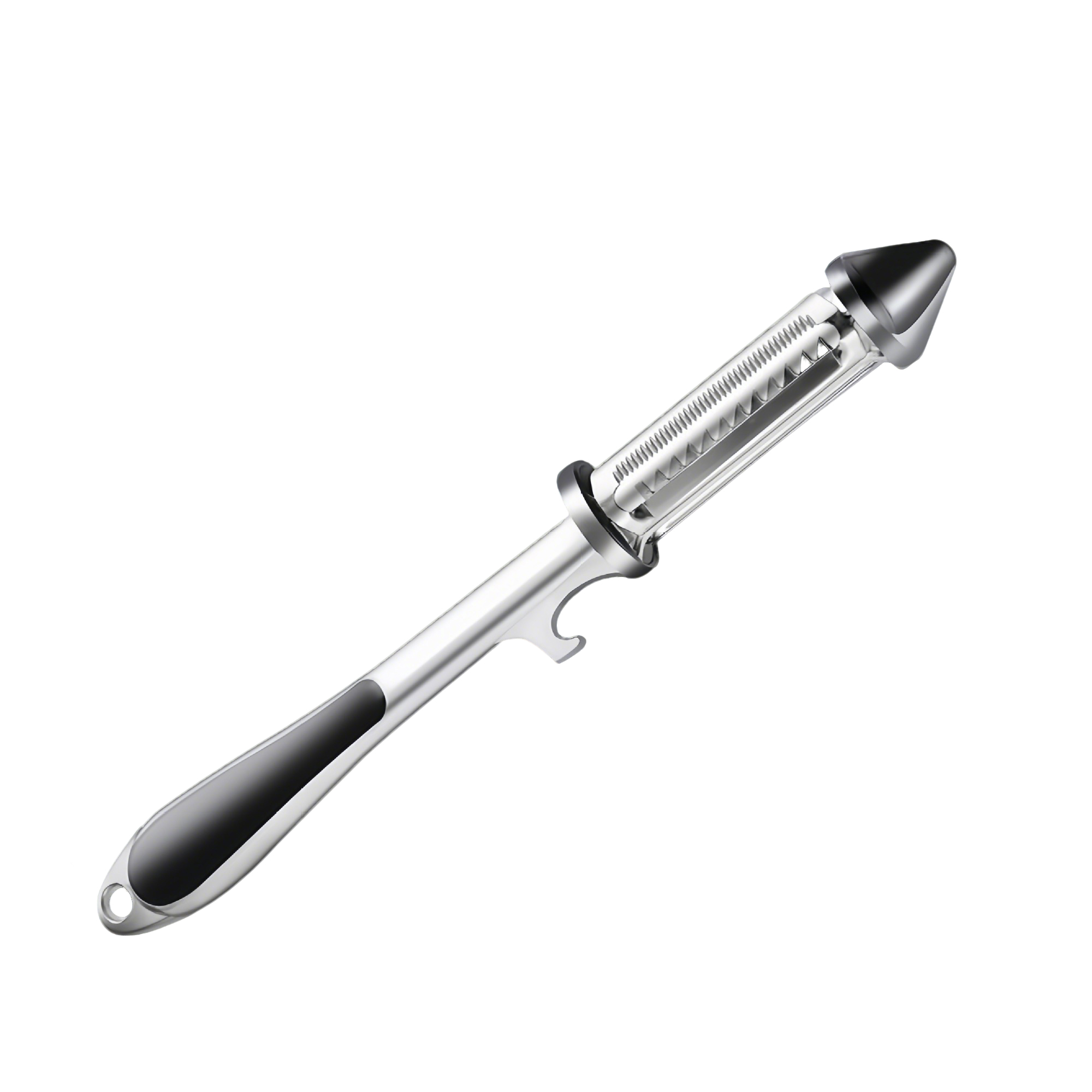 Stainless Steel Multifunction Peeler 7" Hanging Loop 4