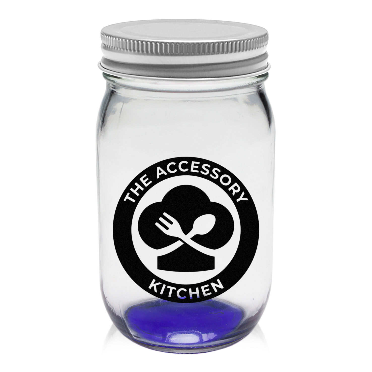 16 oz. Mason Jar Storage Container (1 Color Imprint) 7
