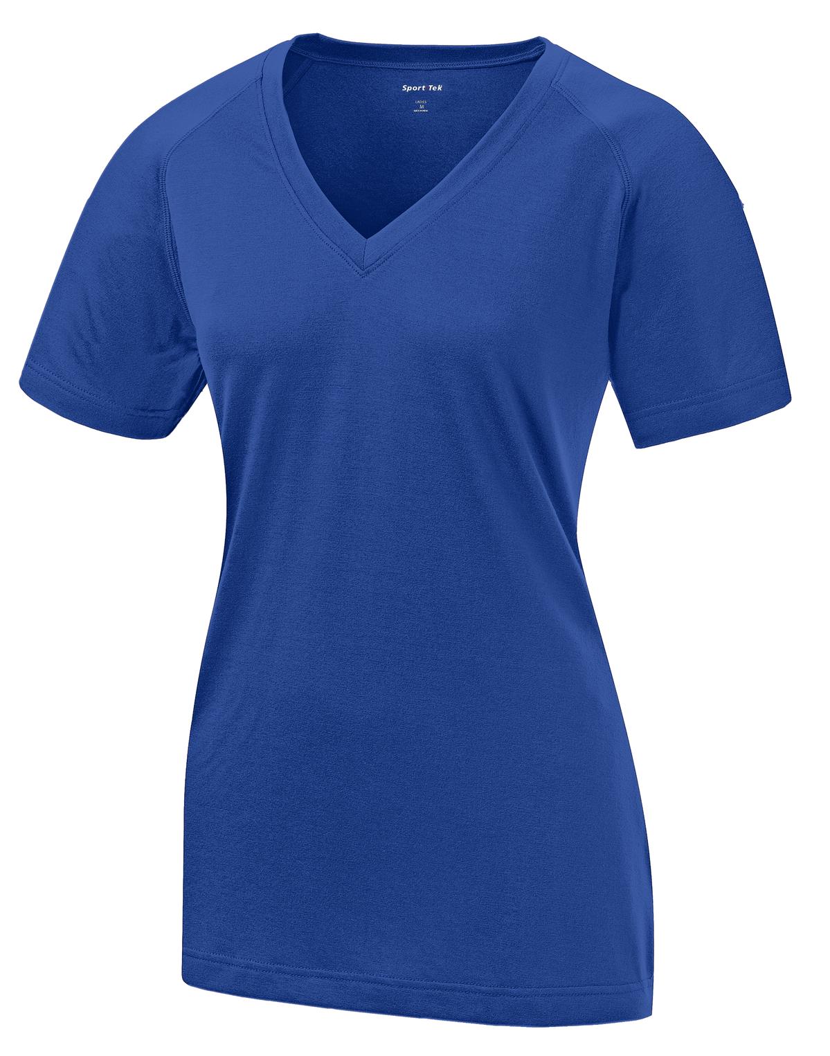 Sport-Tek Women's Ultimate Performance V-Neck. LST700 24