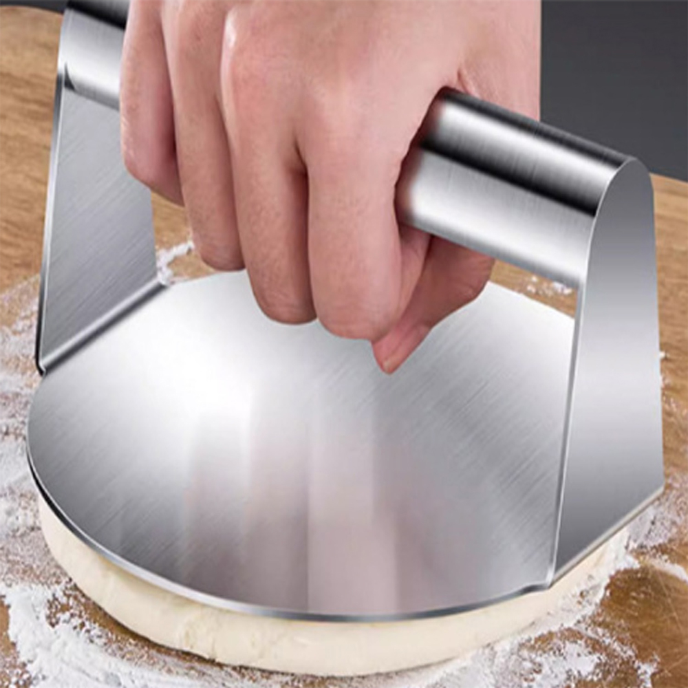 Thickened Stainless Steel Hamburger Pressing Plate 2